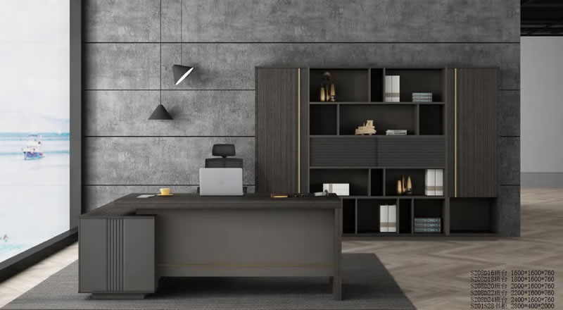 SZ08D16/18/20/22/24班臺，SZ01S28書柜